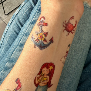 Temporary Tattoos - The Fisherman