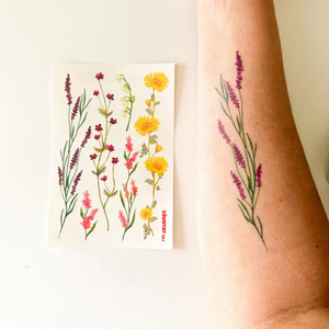 Temporary Tattoos - Delicate Flowers