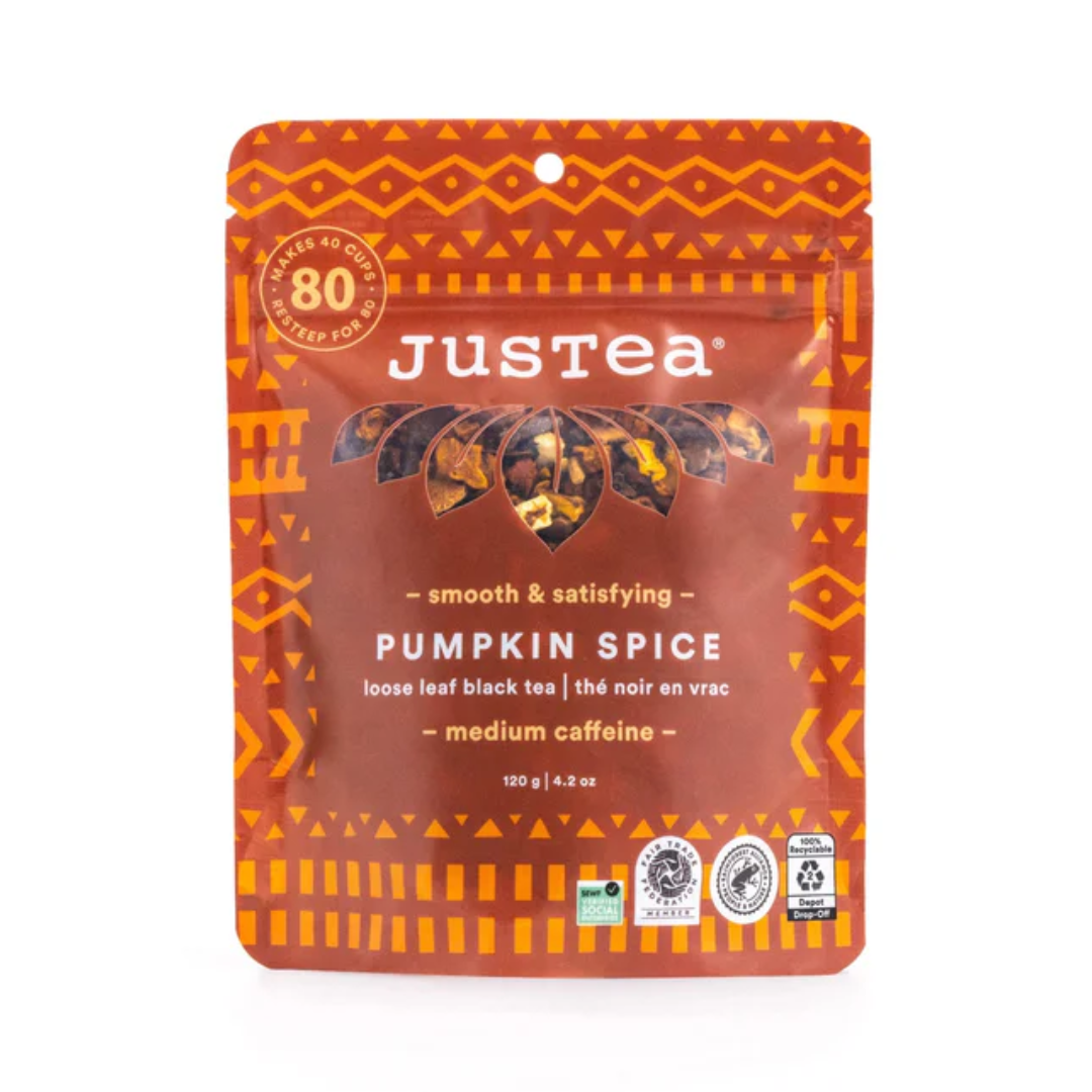 Pumpkin Spice Tea Justea