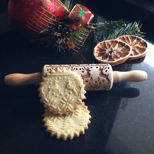 Reindeer rolling pin